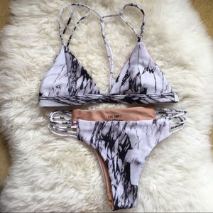 S. I. E. Swim bikini set